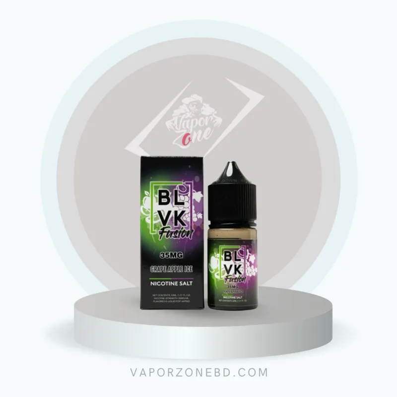 Grape Apple Ice by BLVK Fusion NicSalt 